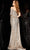 Jovani 23779SC - Off Shoulder Sequin Evening Gown Evening Dresses 14 / Gold