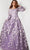 Jovani 23919 - Bateau Neck Long Sleeve Prom Dress Mother of the Bride Dresses