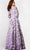 Jovani 23919 - Bateau Neck Long Sleeve Prom Dress Mother of the Bride Dresses