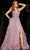 Jovani 24000 - Fringed Illusion A-line Gown Ball Gowns