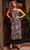 Jovani 24104SC - Sequined Print Column Evening Dress Evening Dresses 18 / Print