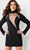 Jovani 24295 - Illusion Cutout High Neck Cocktail Dress Cocktail Dresses