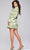 Jovani 24650 - Long Sleeve Printed Cocktail Dress Special Occasion Dress