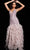 Jovani 25853SC - Plunged V-Neck Beaded Prom Dress Prom Dresses 10 / Mauve