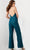 Jovani 25977 - Crisscross Halter Sleeveless Jumpsuit Formal Pantsuits