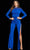 Jovani 26080 - Beaded High Neck Jumpsuit Formal Pantsuits 00 / Royal