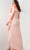 Jovani 26126SC - Jewel Neck Ruffled Evening Dress Evening Dresses 8 / Blush