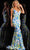 Jovani 26130 - Sleeveless Floral Long Dress Long Dresses