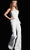 Jovani 26171 - Ruched Detailed One-Shoulder Jumpsuit Formal Pantsuits