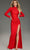 Jovani 26244 - Ruched Long Sleeve Prom Gown Special Occasion Dress