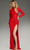 Jovani 26244 - Ruched Long Sleeve Prom Gown Special Occasion Dress