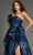 Jovani 26269 - Dramatic Ruffle Strapless Prom Gown Special Occasion Dress