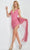 Jovani 26319 - Side Drape Cocktail Dress Cocktail Dresses