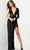 Jovani 26333 - Single Long Sleeve Illusion Bodice Evening Dress Evening Dresses