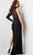 Jovani 26333 - Single Long Sleeve Illusion Bodice Evening Dress Evening Dresses