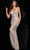 Jovani 26344SC - See-Through Sweetheart Prom Dress Prom Dresses 4 / Nude/Silver