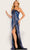 Jovani 36377 - Embellished Asymmetric Long Dress Special Occasion Dress