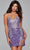 Jovani 36852 - Strapless Sequin Embellished Cocktail Dress Special Occasion Dress