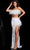 Jovani 36858 - Cutout Fringed Evening Dress Evening Dresses