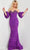 Jovani 37072 - Puff Sleeve Mermaid Evening Dress Evening Dresses