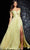 Jovani 37389 - Sweetheart Pleated Prom Gown Prom Dresses 00 / Yellow