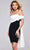 Jovani 37392 - Bow Accent Off Shoulder Cocktail Dress Cocktail Dresses