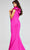 Jovani 37400 - One Shoulder Evening Gown with Slit Special Occasion Dress