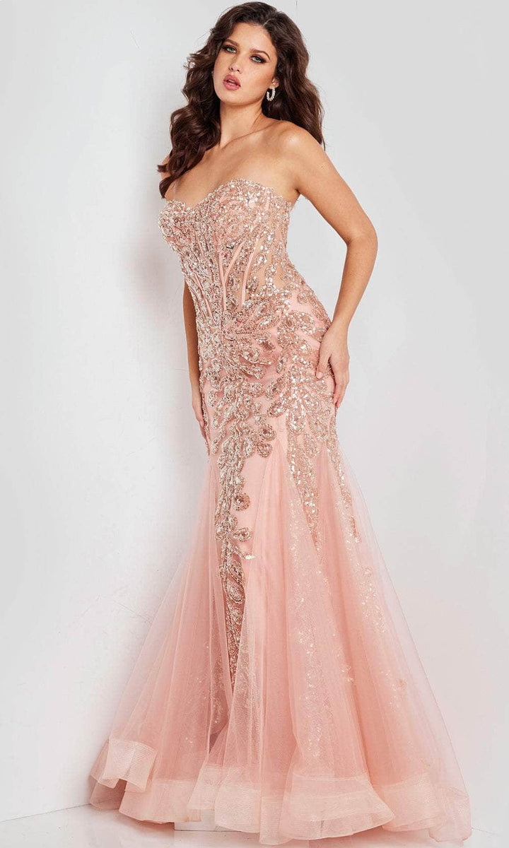 Jovani 37412 - Corset Trumpet Evening Dress – Couture Candy