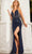 Jovani 37451 - Plunging V Neck Sheath Prom Dress Prom Dresses