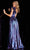 Jovani 37453 - Pleated Metallic Prom Dress Special Occasion Dress