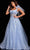 Jovani 37466 - Bow Straps A-Line Evening Gown Evening Dresses