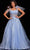 Jovani 37466 - Bow Straps A-Line Evening Gown Evening Dresses