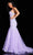 Jovani 37487 - Appliqued Plunging V Neck Prom Gown Prom Dresses