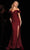 Jovani 37517 - Sequin Off Shoulder Prom Dress Prom Dresses 00 / Burgundy