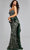 Jovani 37599 - Embroidered Ruffled Overskirt Evening Gown Special Occasion Dress