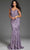 Jovani 37634 - Floral Sequin One-Shoulder Prom Gown Special Occasion Dress