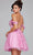 Jovani 38000 - Off-Shoulder Corset Bodice Cocktail Dress Homecoming Dresses