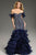 Jovani 38115 - Ruffle Off-Shoulder Prom Gown Special Occasion Dress