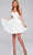 Jovani 38248 - Sweetheart Ruffled A-Line Cocktail Dress Homecoming Dresses 00 / Off-White