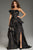 Jovani 38265 - Ruffle Detailed A-Line Prom Gown Special Occasion Dress