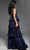 Jovani 38296 - Metallic Pleated A-Line Prom Gown Special Occasion Dress