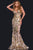 Jovani 38349 - Sleeveless Sequin Ornate Prom Dress Prom Dresses 00 / GOLD/ WHITE