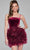 Jovani 38495 - Ruffled Skirt Sleeveless Cocktail Dress Homecoming Dresses