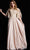 Jovani 38622 - Embellished Bateau Neck Long Dress Evening Dresses