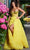 Jovani 38674 - Sweetheart Ruffled A-Line Prom Gown Special Occasion Dress 00 / Yellow