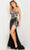 Jovani 38933 - Off Shoulder Floral Evening Dress Formal Gowns