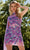 Jovani 39062 - Leaf Motif Cocktail Dress Cocktail Dresses