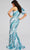 Jovani 39077 - Fully Sequin Asymmetric Evening Gown Special Occasion Dress