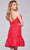 Jovani 39091 - Strapless Bow Detailed Cocktail Dress Special Occasion Dress