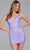 Jovani 39253 - Strap Detail Net Cocktail Dress Homecoming Dresses